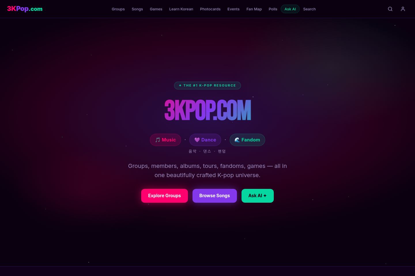 K-pop Resource