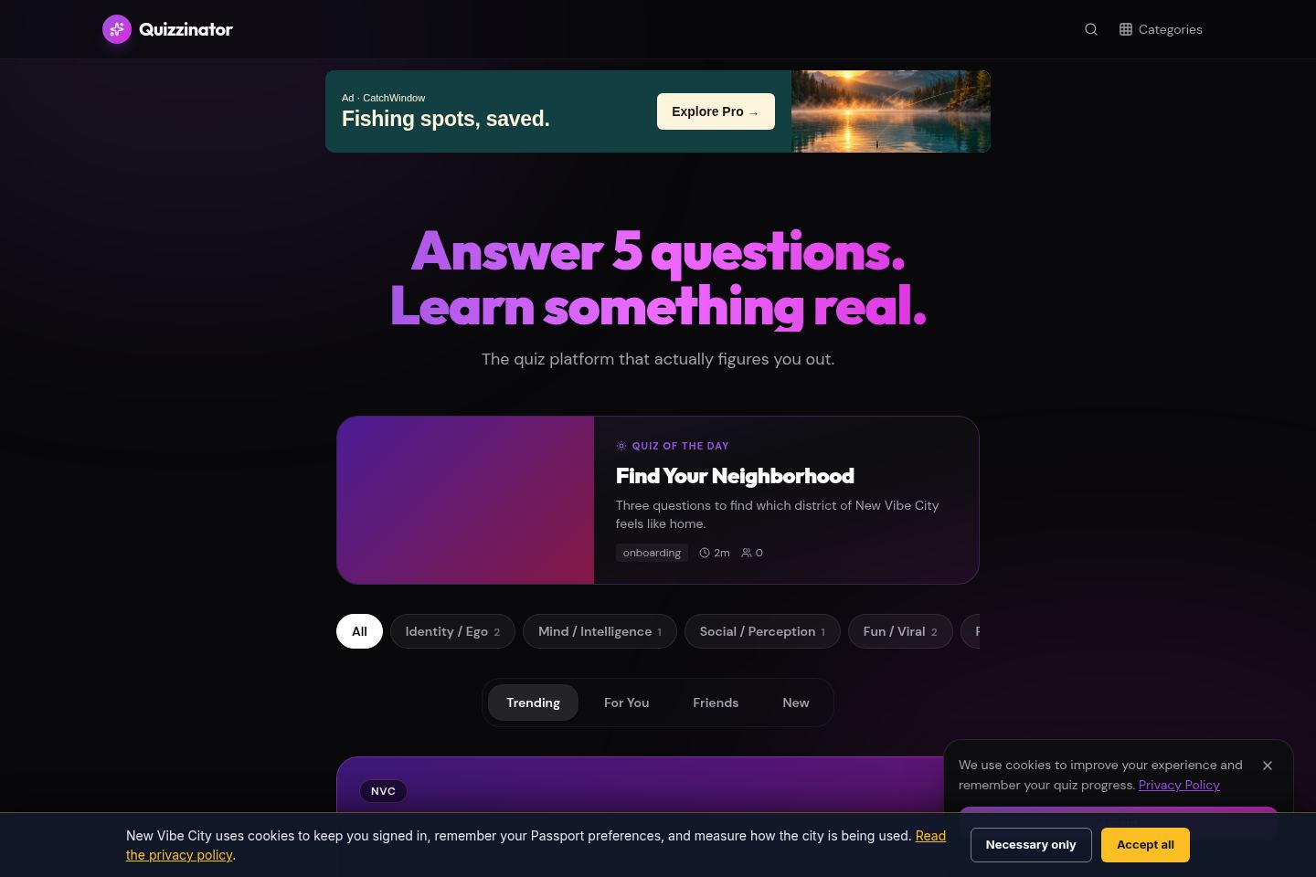 Quizzinator