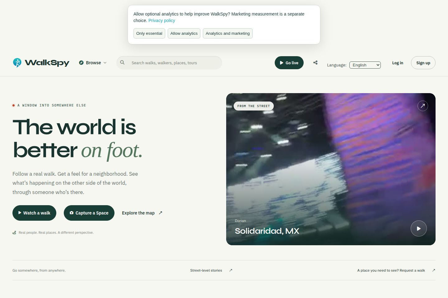 WalkSpy